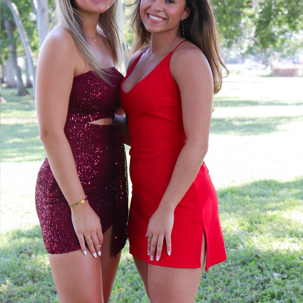 Red Mini Dress